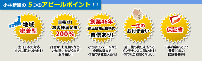 アピールポイント